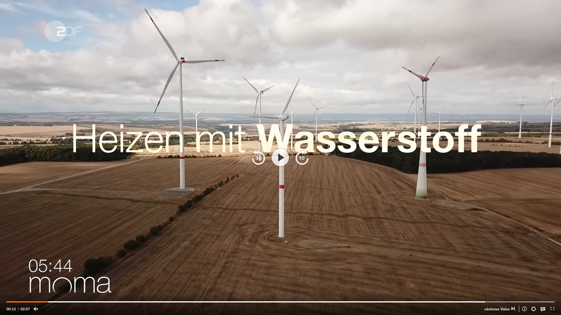 ZDF: Heizen mit Wasserstoff 